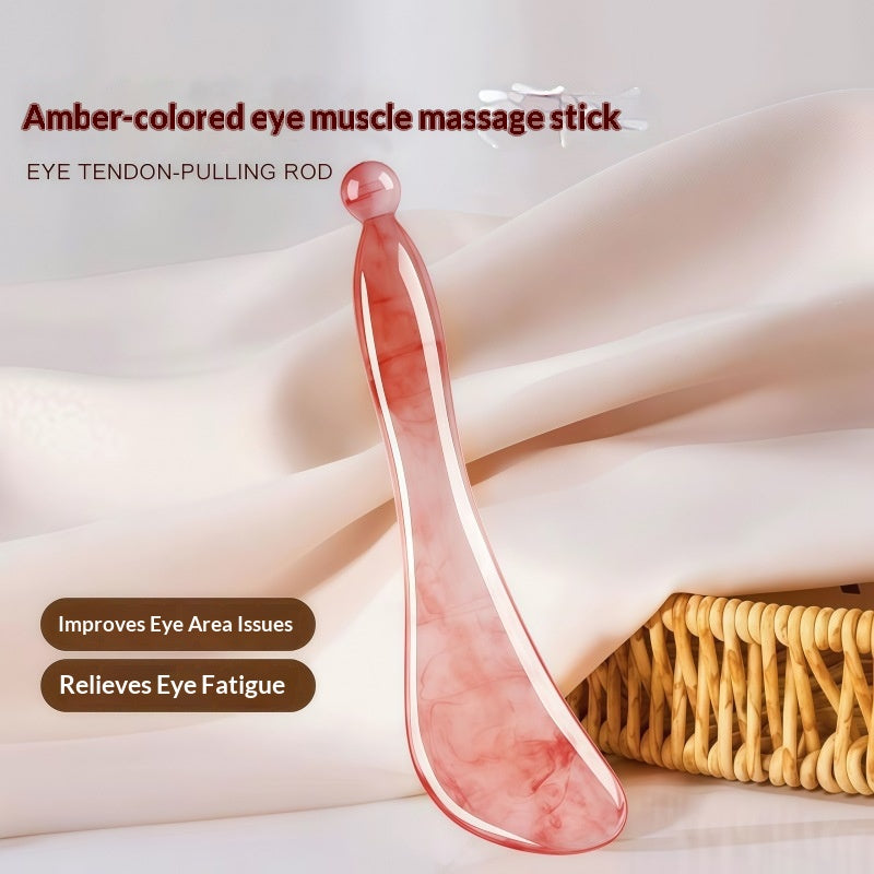 Facial Gua Sha Board and Muscle-Stripping Stick for Relaxation