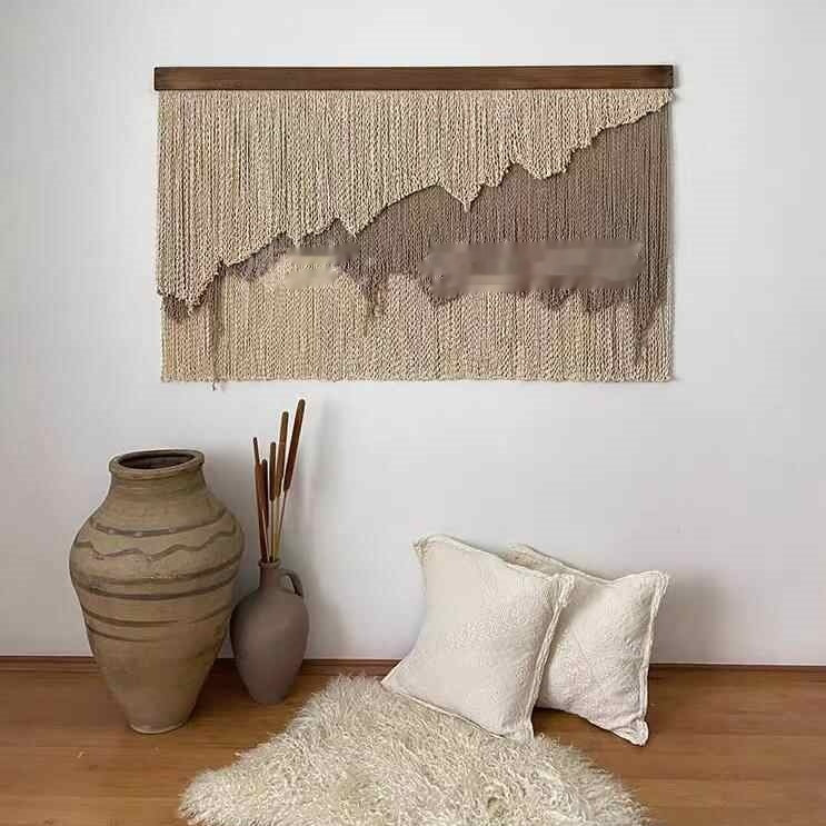 Wabi Sabi Style Tapestry for Living Room Wall Decor