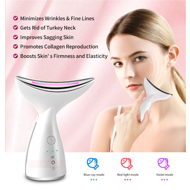 EMS Microcurrent Neck Face Beauty Device for Youthful Skin