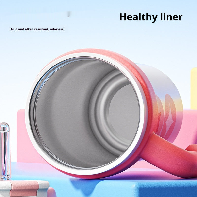 Stylish Tumbler with Handle for Iced Coffee Lovers