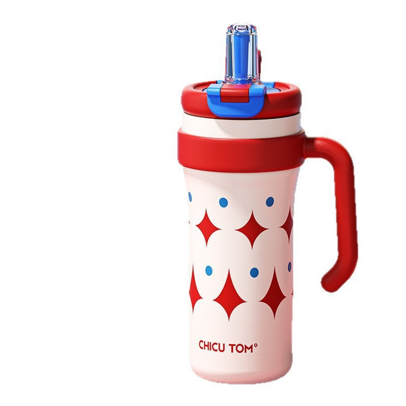 Stylish Tumbler with Handle for Iced Coffee Lovers