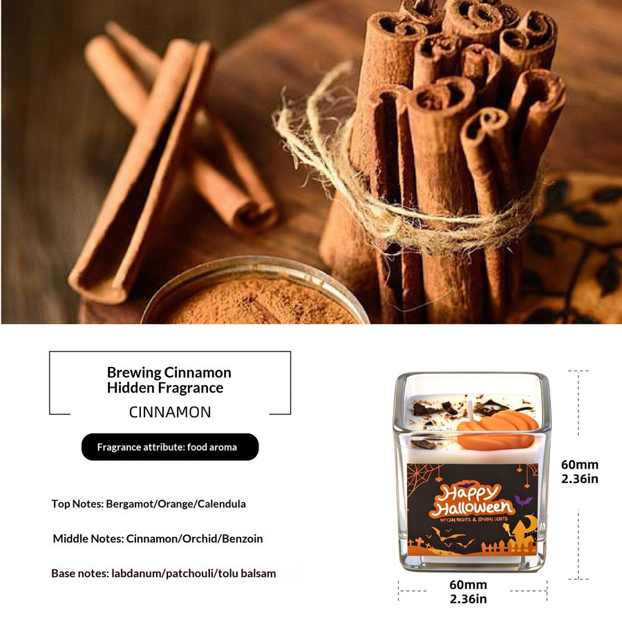 Creative Halloween Pumpkin Scented Flameless Candle