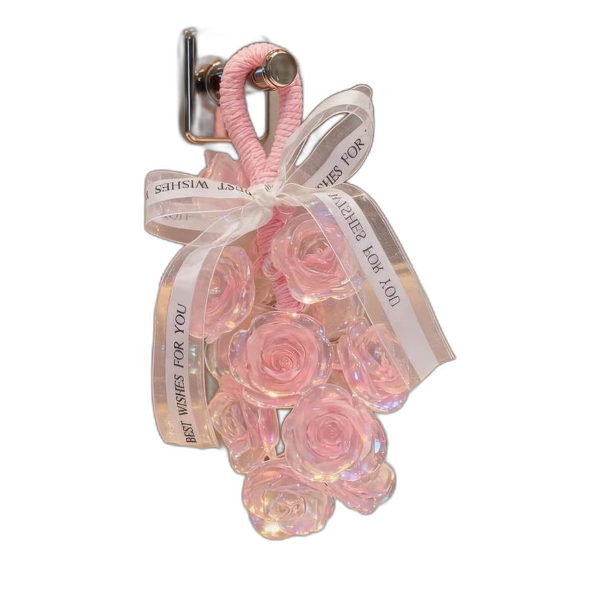 Crystal Rose-Shaped Handmade Aromatherapy Soap