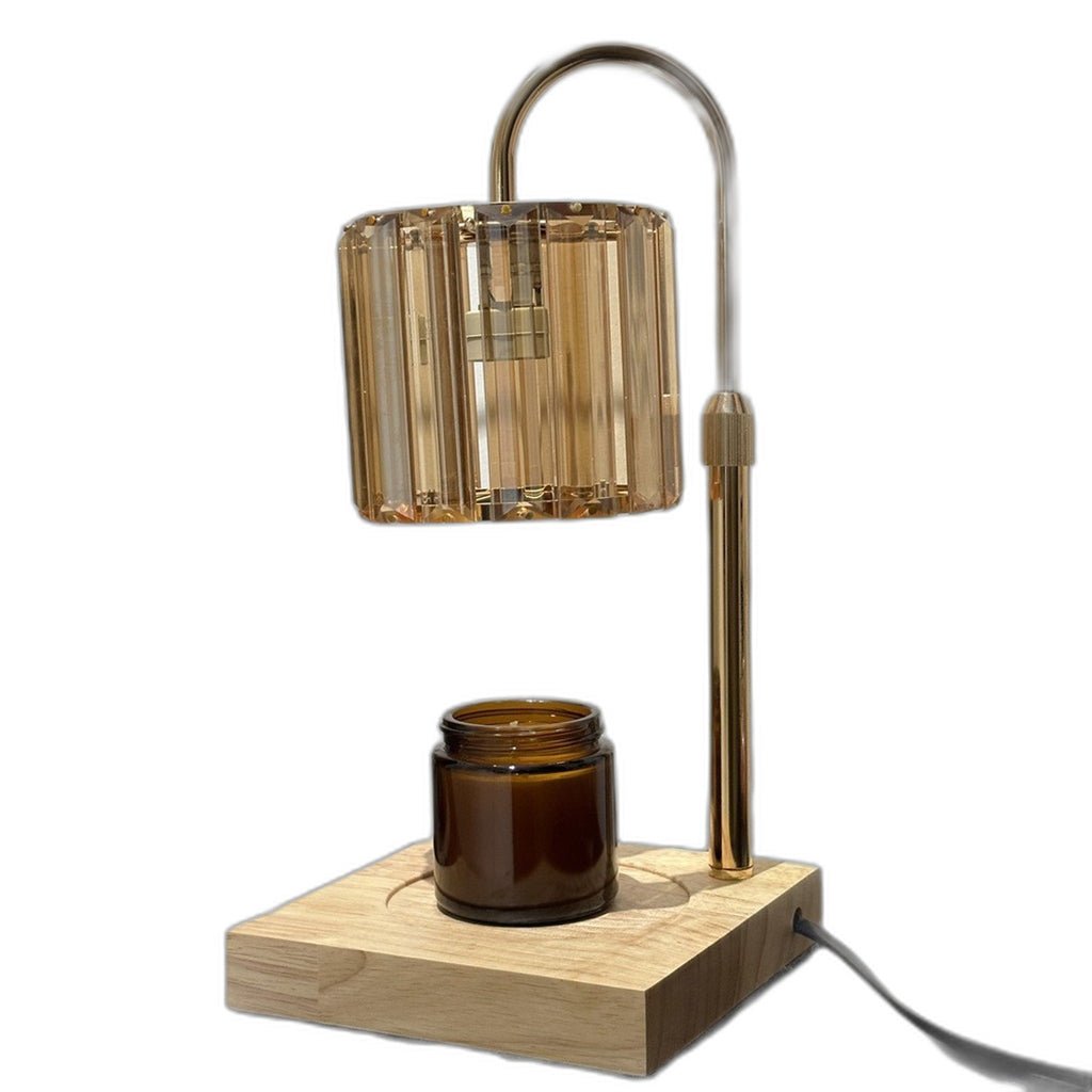 Glass Flameless Aromatherapy Wax Warmer with Candles