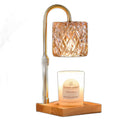 Glass Flameless Aromatherapy Wax Warmer with Candles