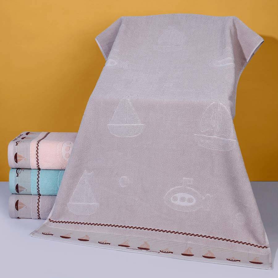 All-cotton Thickened Oversized Bath Towel for Ultimate Comfort
