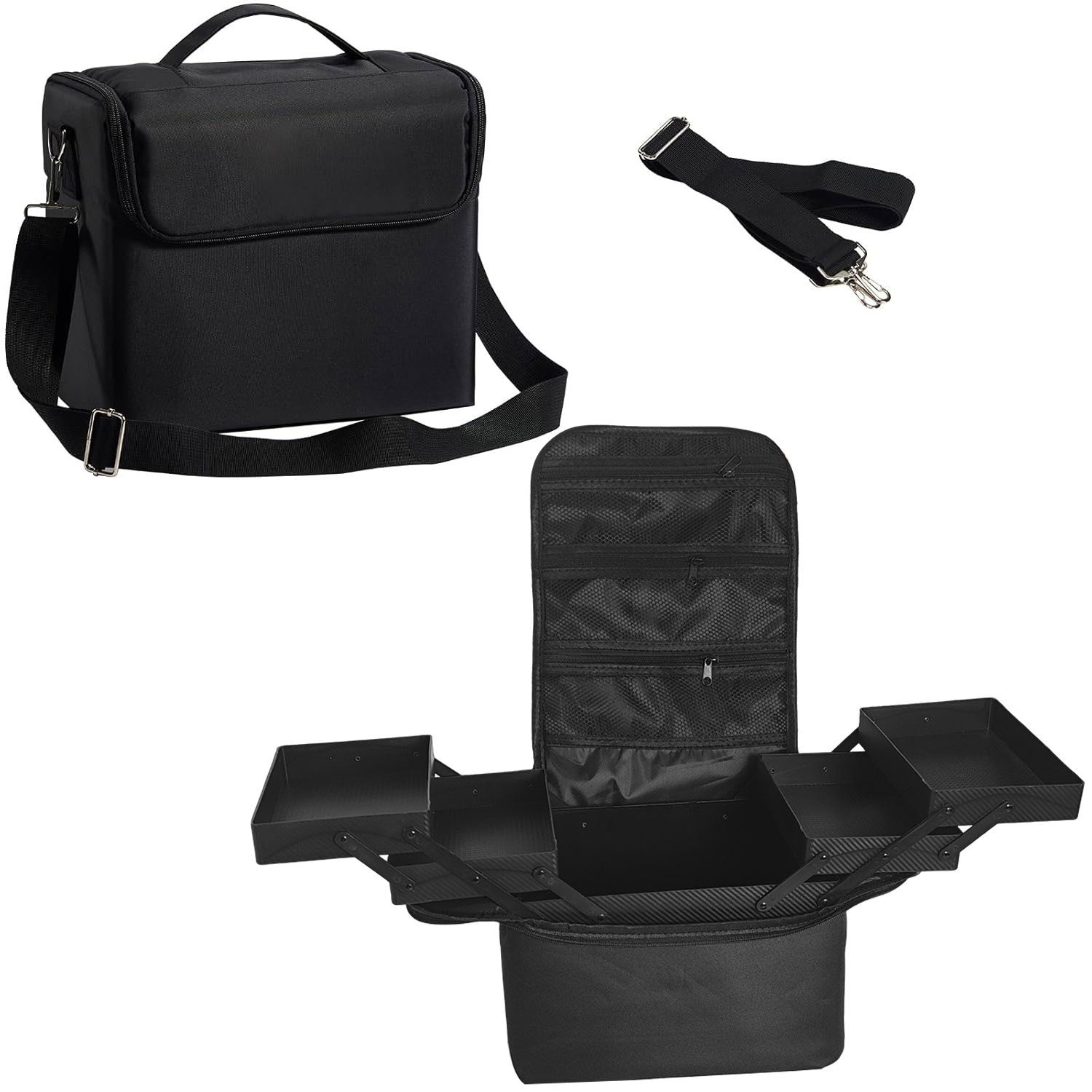 Foldable Cosmetic Bag - Large-capacity Portable Makeup Case