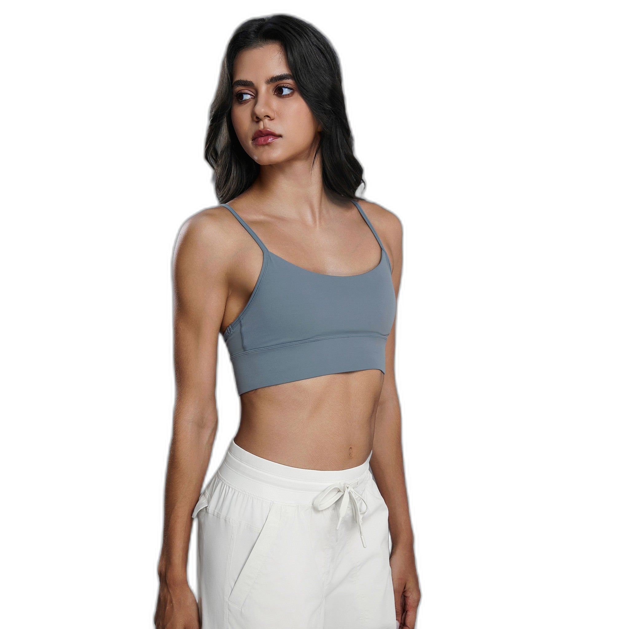Nude-Feel Y-Back Sexy Beauty-Back Yoga Bra