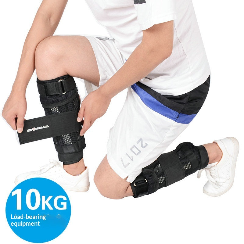 Steel Plate Leg Wraps with Sandbag Weights for Home Office