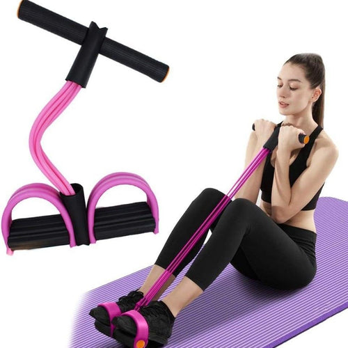 Upgraded Six-bar Resistance Bands for Sit-ups & Yoga