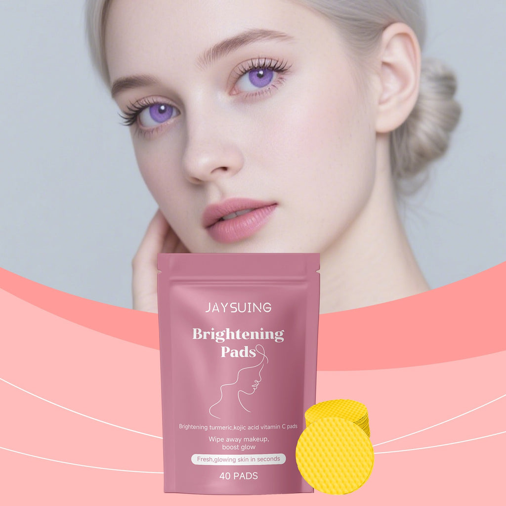 JAYSUING Turmeric Curcumin Cleansing Pads for Radiant Skin