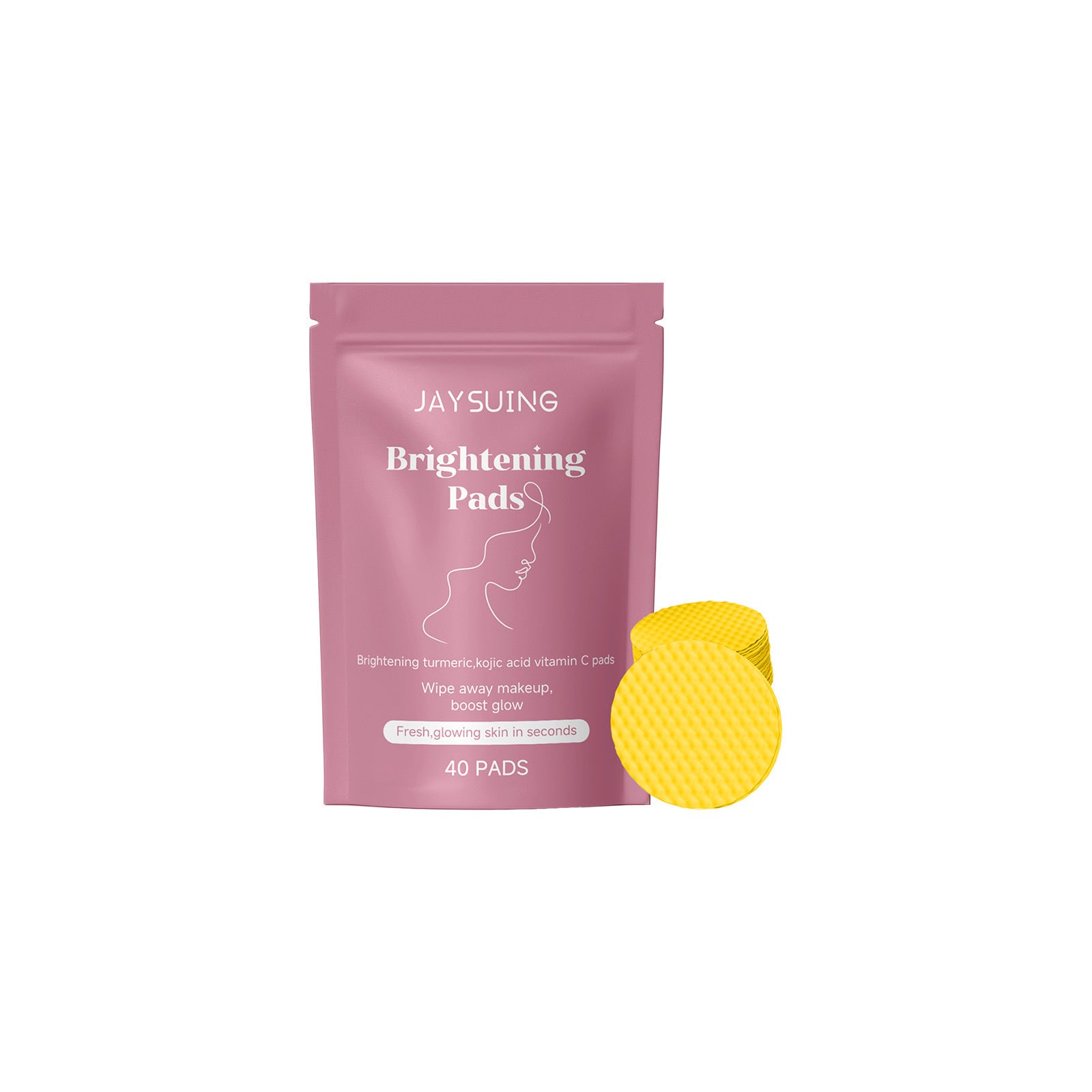 JAYSUING Turmeric Curcumin Cleansing Pads for Radiant Skin