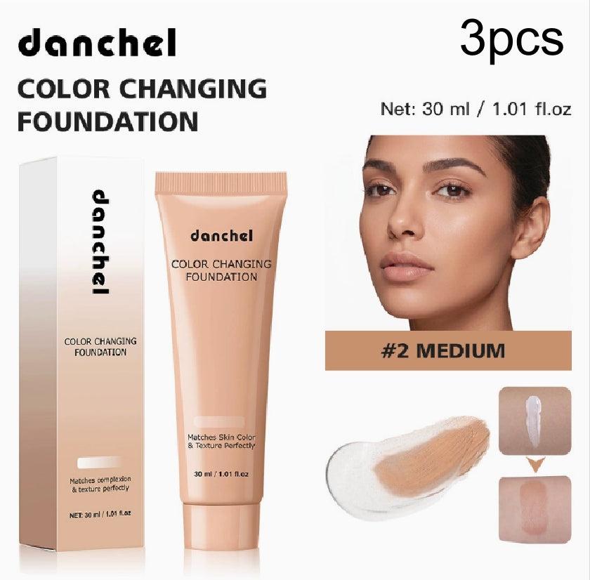 Hydrating Color-Changing Foundation Lotion for Flawless Skin