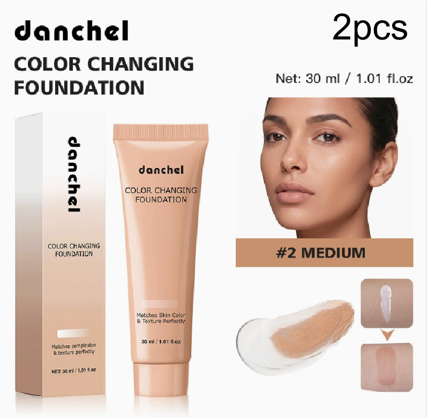 Hydrating Color-Changing Foundation Lotion for Flawless Skin