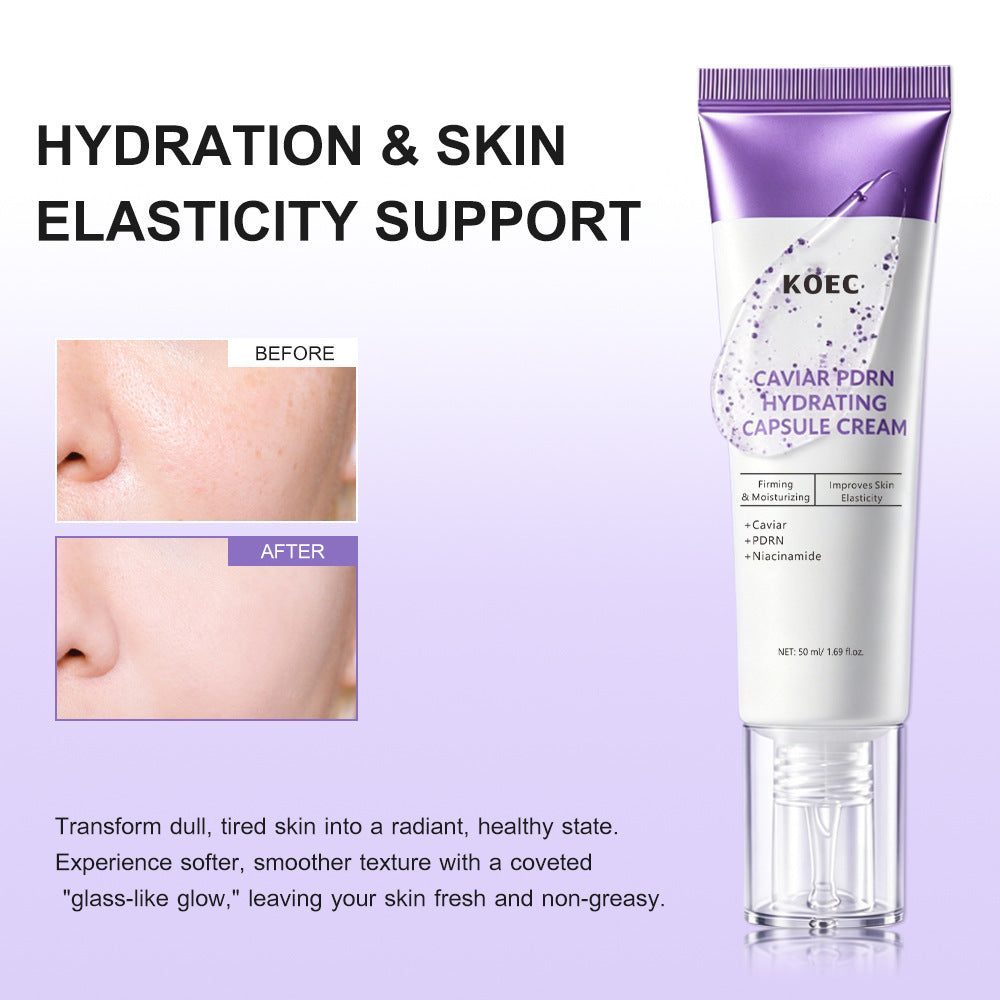 Caviar Hydrating Capsule Facial Cream for Radiant Skin
