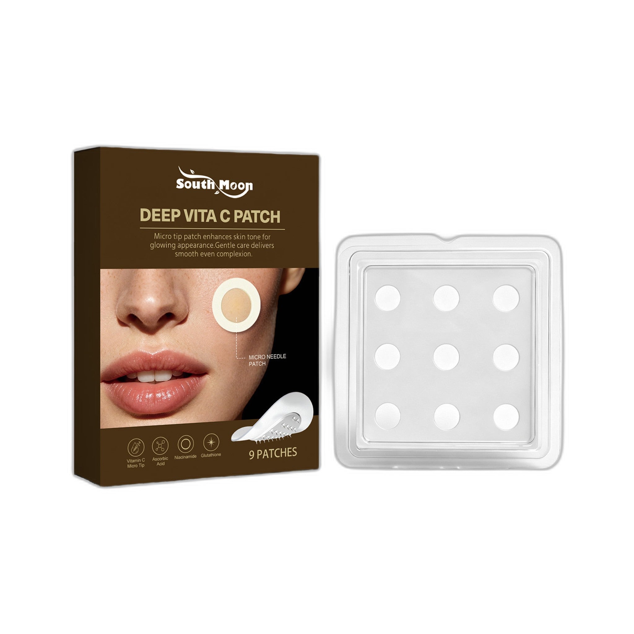 Vitamin C Skin-Clarifying Microneedle Patch for Radiant Skin
