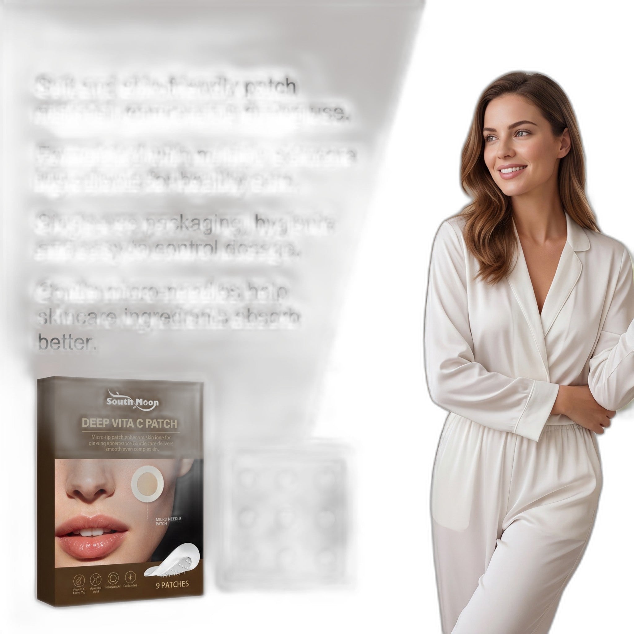 Vitamin C Skin-Clarifying Microneedle Patch for Radiant Skin
