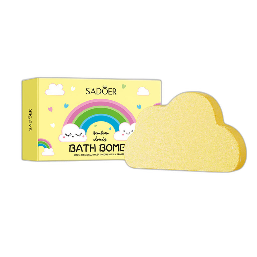 Rainbow Cloud Bath Salt Balls for Deep Cleansing