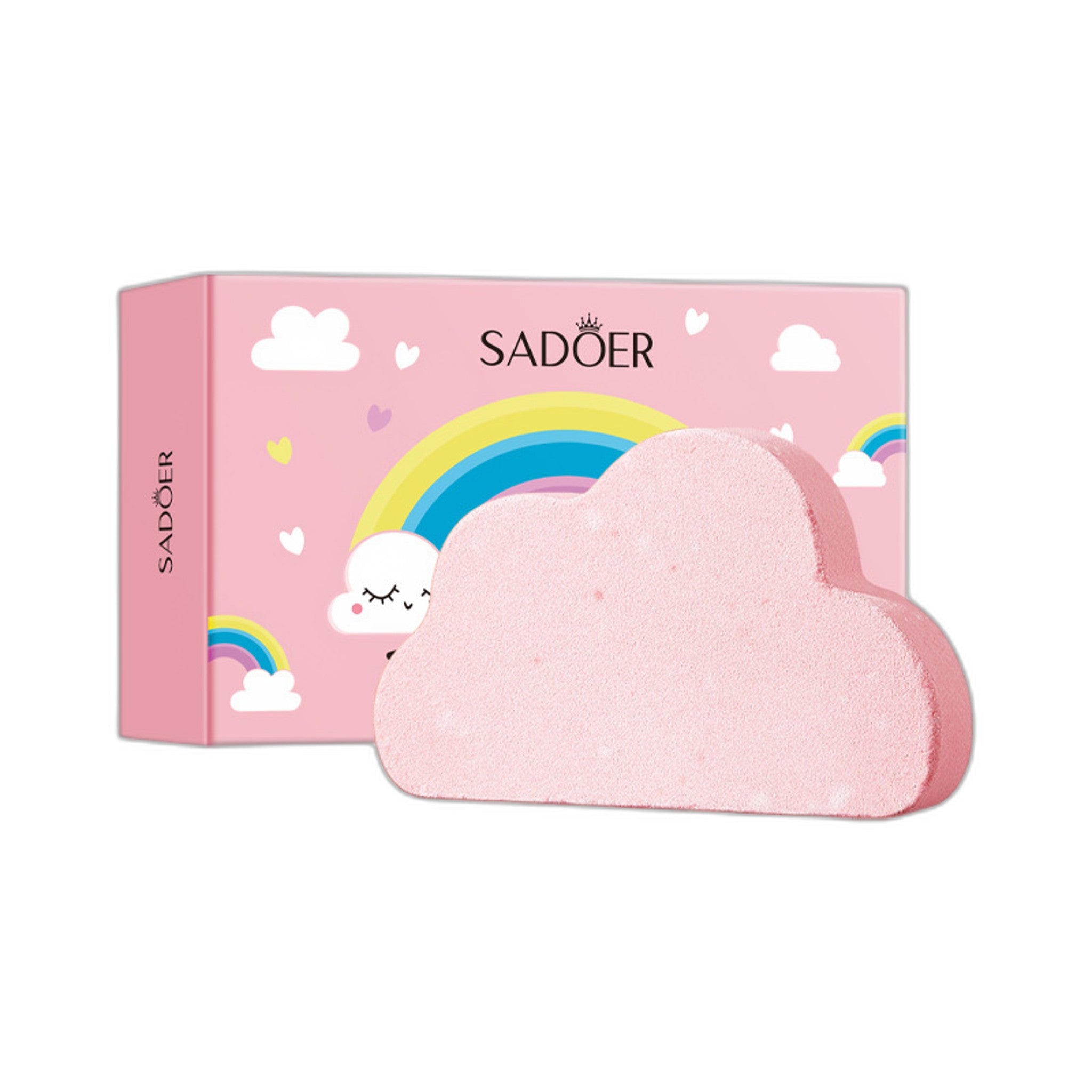 Rainbow Cloud Bath Salt Balls for Deep Cleansing