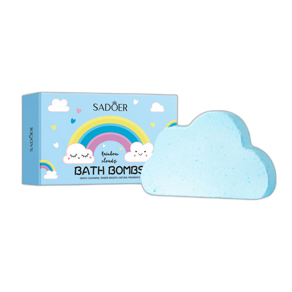 Rainbow Cloud Bath Salt Balls for Deep Cleansing