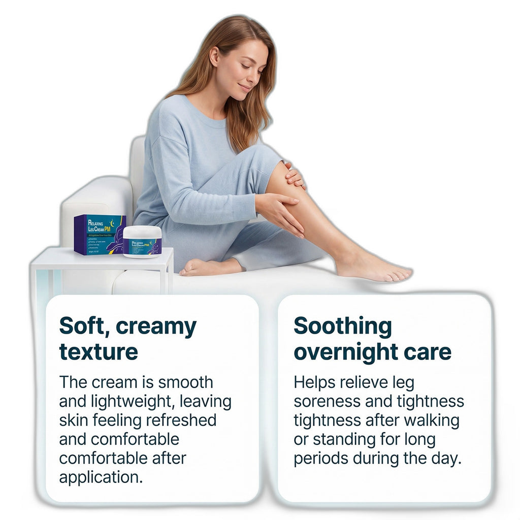 Leg Moisturizing and Soothing Cream for Soft Skin