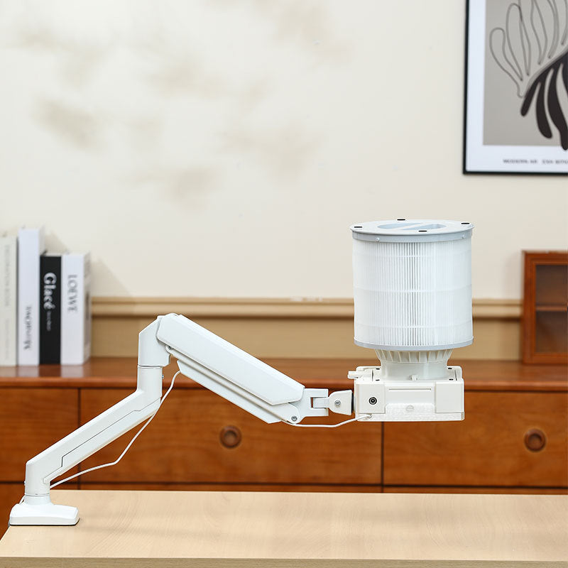 High-Power Nail Vacuum with Mood Lamp & Stand - Air Powered