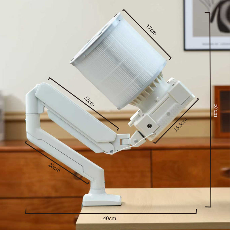 High-Power Nail Vacuum with Mood Lamp & Stand - Air Powered