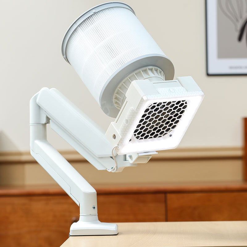 High-Power Nail Vacuum with Mood Lamp & Stand - Air Powered