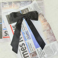 Bow-tie Duckbill Double-layer Hair Clip - Trendy Banana Clip