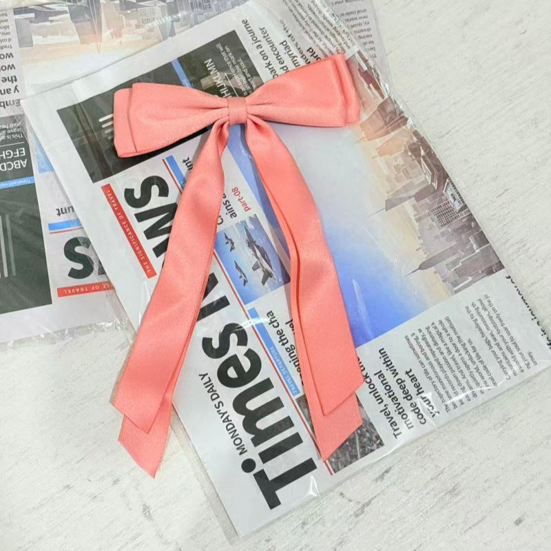 Bow-tie Duckbill Double-layer Hair Clip - Trendy Banana Clip