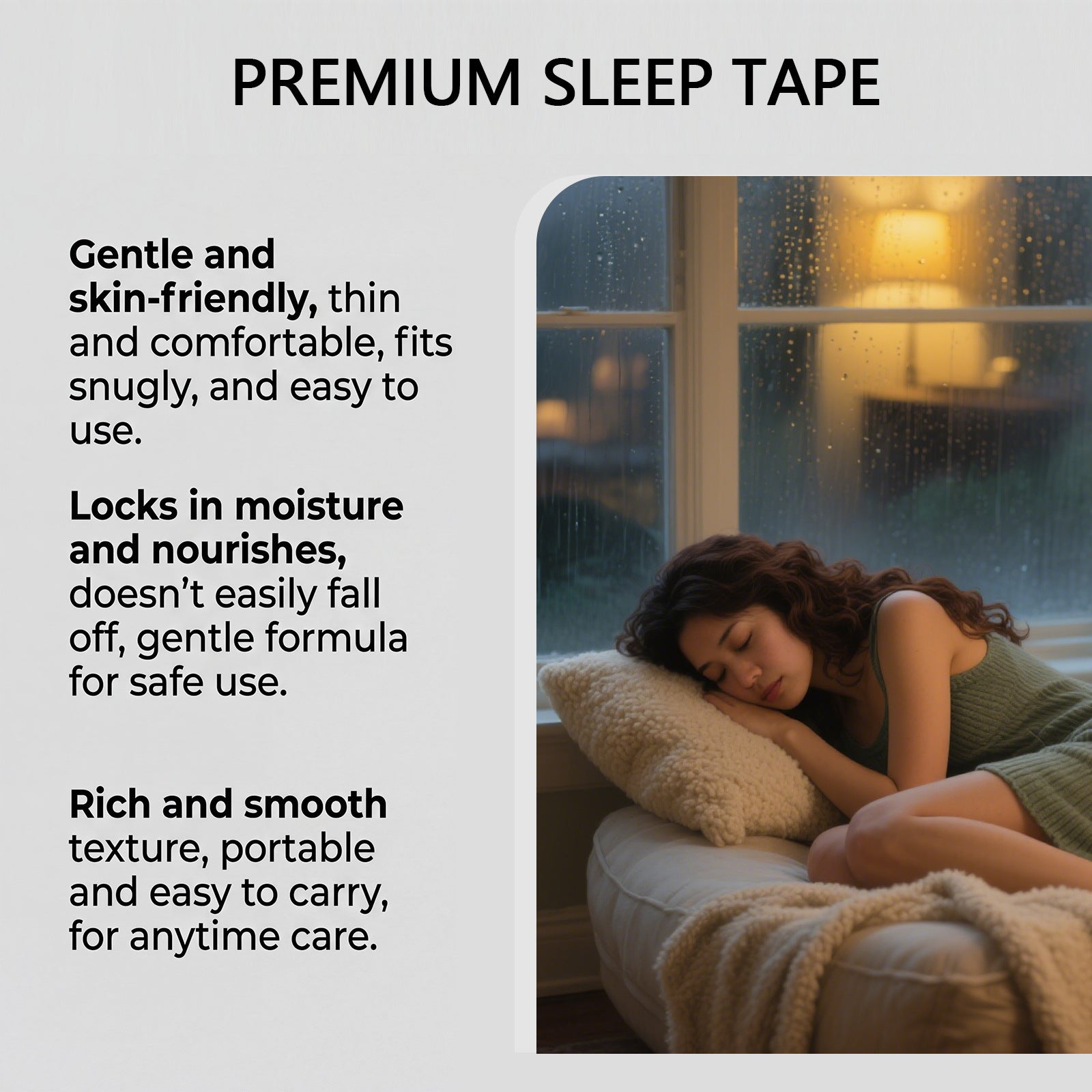Hydrocolloid Sleep Aid Patches for Restful Nights