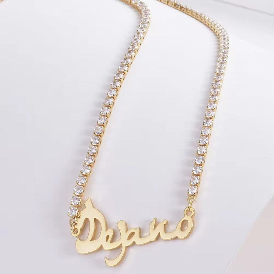 Custom Name Necklace for Women - Personalized Choker Jewelry