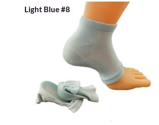 Height-Increasing Sports Socks with Half-Height Heel Pad