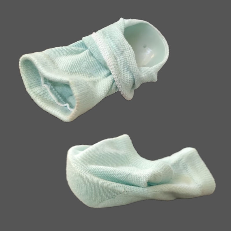 Height-Increasing Sports Socks with Half-Height Heel Pad
