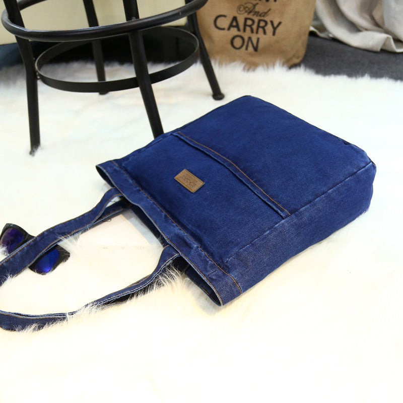 Korean Style Denim Bag - Fresh & Clean Women's Crossbody