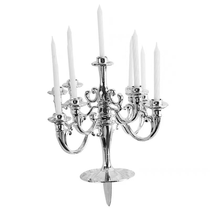 European-style Vintage Birthday Candle Holder for Baking