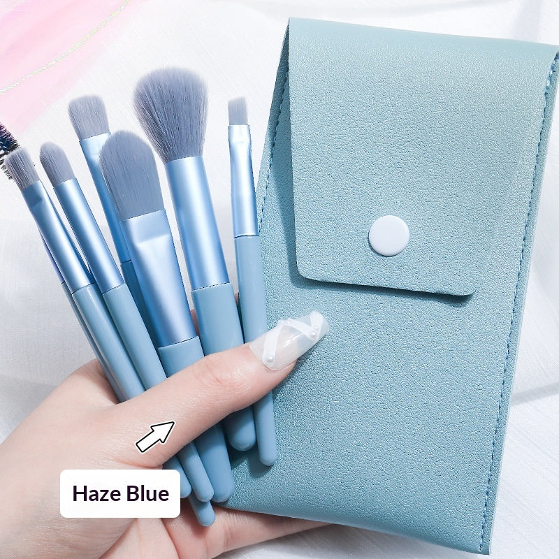 Portable Brush Set Makeup Tool Kit with Stylish Brush Holder
