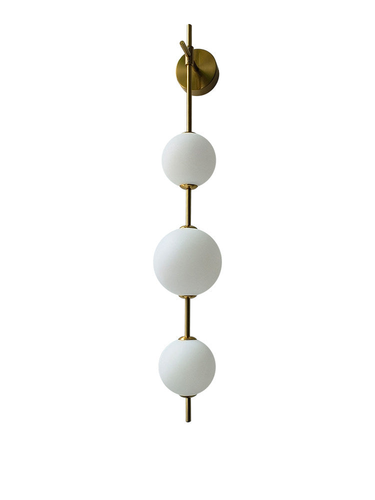 Elegant French Bedside Wall Lamp - Pearl Mood Lamp