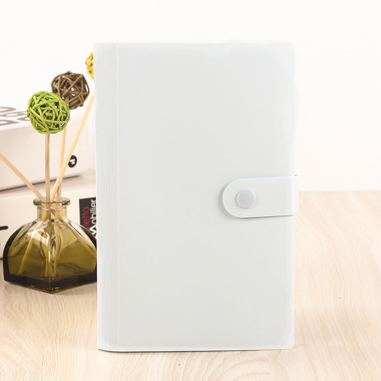 Card and Name Organizer Booklet for Home Office Storage