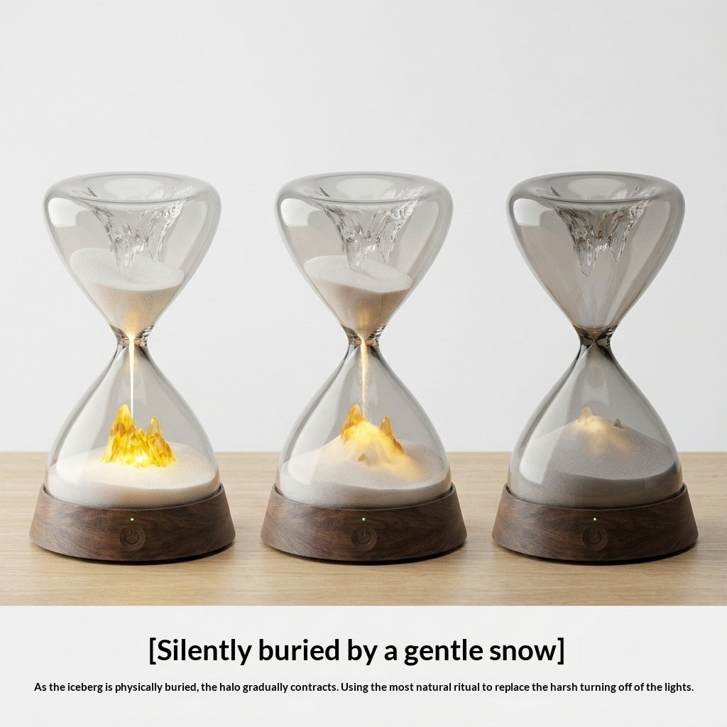 Holiday Atmosphere Lamp - Hourglass Mood Lamp Ornament