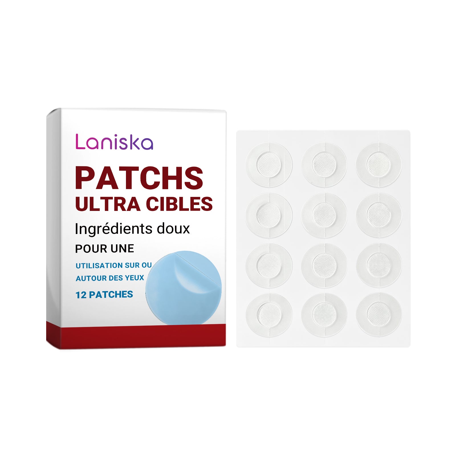 Eye Microneedle Patch for Targeted Pimple Treatment