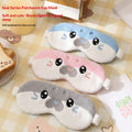 Cute Seal Shading Sleep Eye Mask for Relaxation