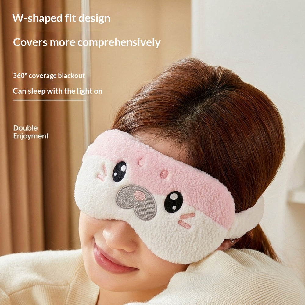Cute Seal Shading Sleep Eye Mask for Relaxation