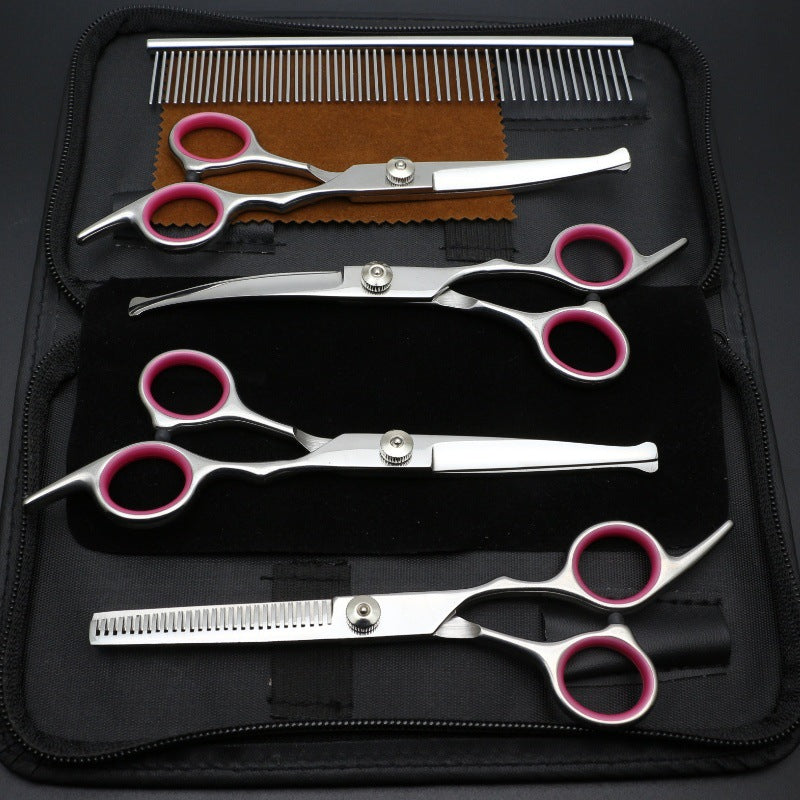 Clean Beauty Haircutting Scissors, Comb, and Beauty Shears Set