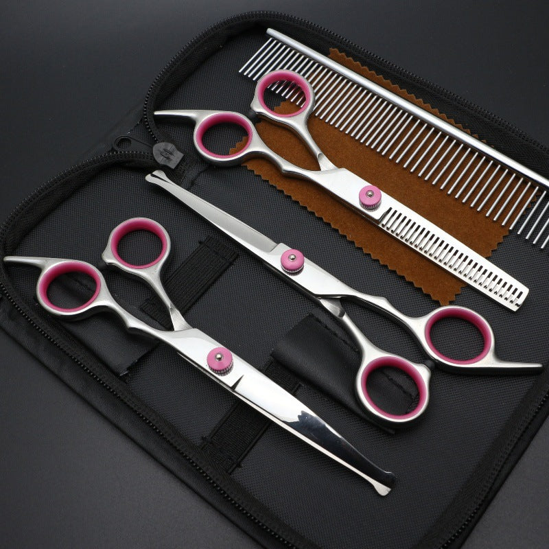 Clean Beauty Haircutting Scissors, Comb, and Beauty Shears Set