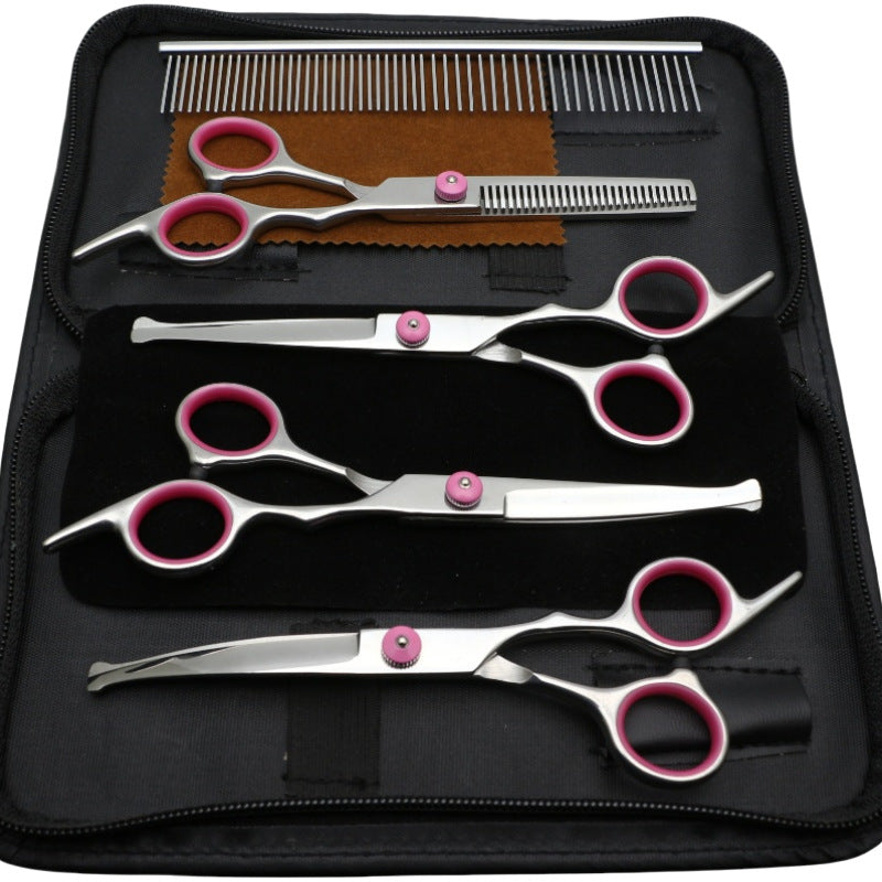 Clean Beauty Haircutting Scissors, Comb, and Beauty Shears Set