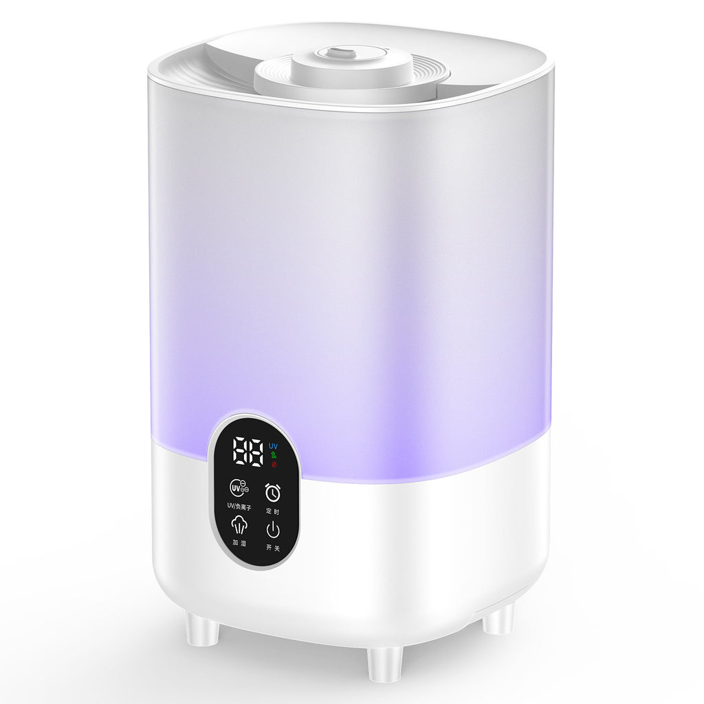 Household Dual-Spray Timed Humidifier for Optimal Comfort