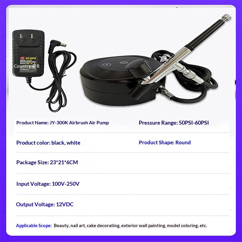 Nano High-Pressure Oxygen Injection Device for Clean Beauty