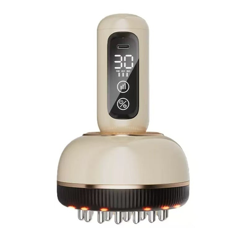 Electric Meridian Brush EMS Pulse Massager for Neck Relief