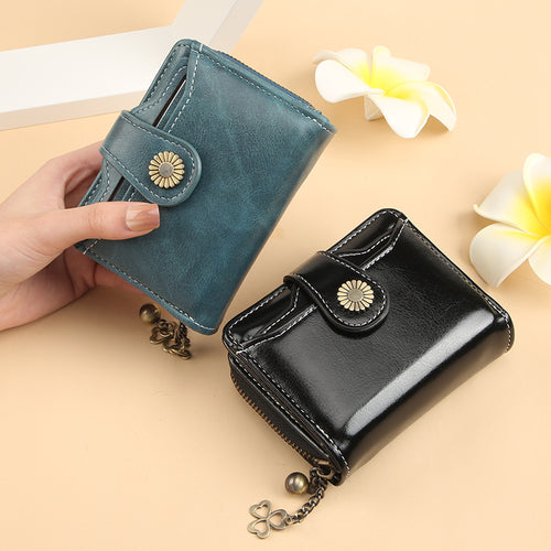 Fashionable Tassel Zip-Around Wallet for Women